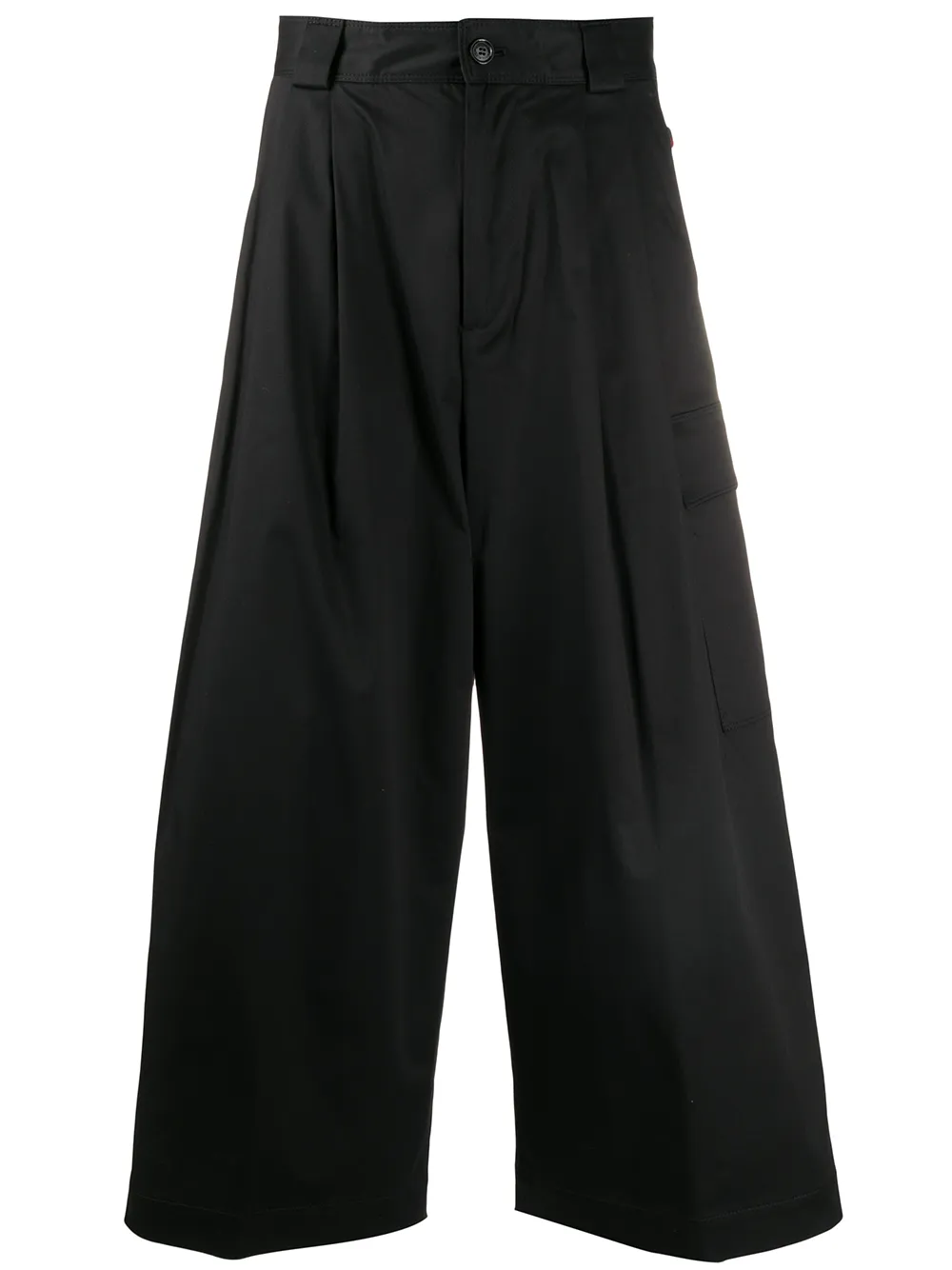 Woolrich Taillenhose mit Bundfalten - Schwarz