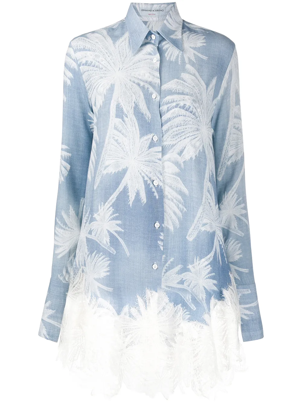 Ermanno Scervino Hemd Mit Palmen-Print q8q26 dB7y5 Ermanno Scervino Hemd Mit Palmen-Print q8q26 dB7y5