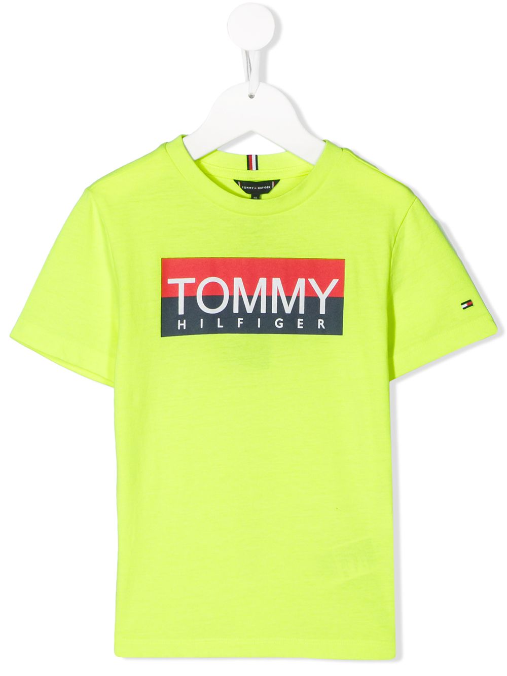 фото Tommy hilfiger junior logo printed t-shirt