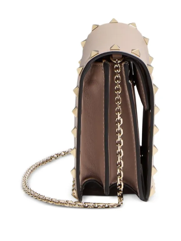 Valentino Garavani Rockstud Cross Body Bag Pink FARFETCH IN