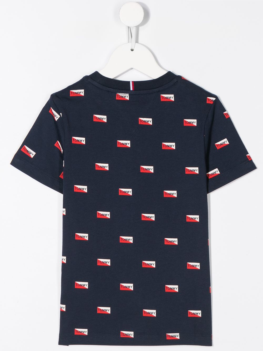 фото Tommy hilfiger junior all over logo print t-shirt