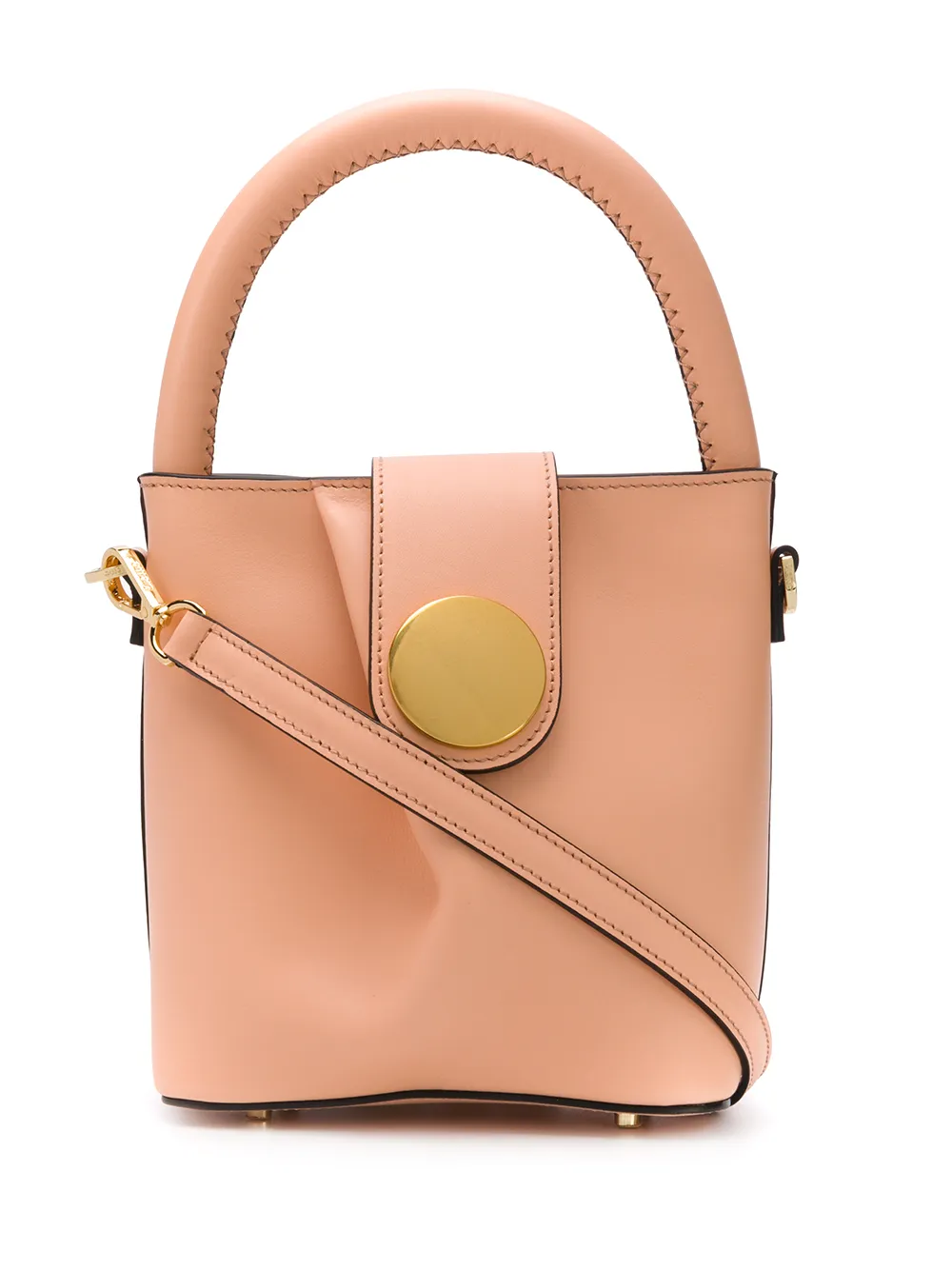 фото Elleme mini leather bucket bag