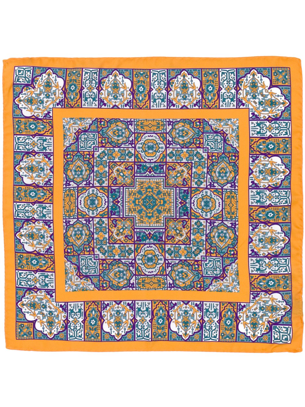 фото Eredi chiarini mosaic print foulard