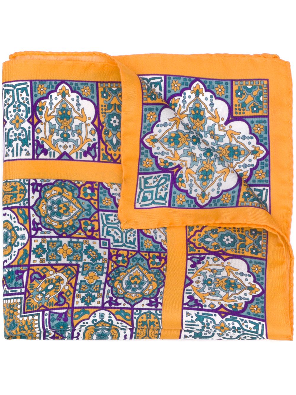 фото Eredi chiarini mosaic print foulard