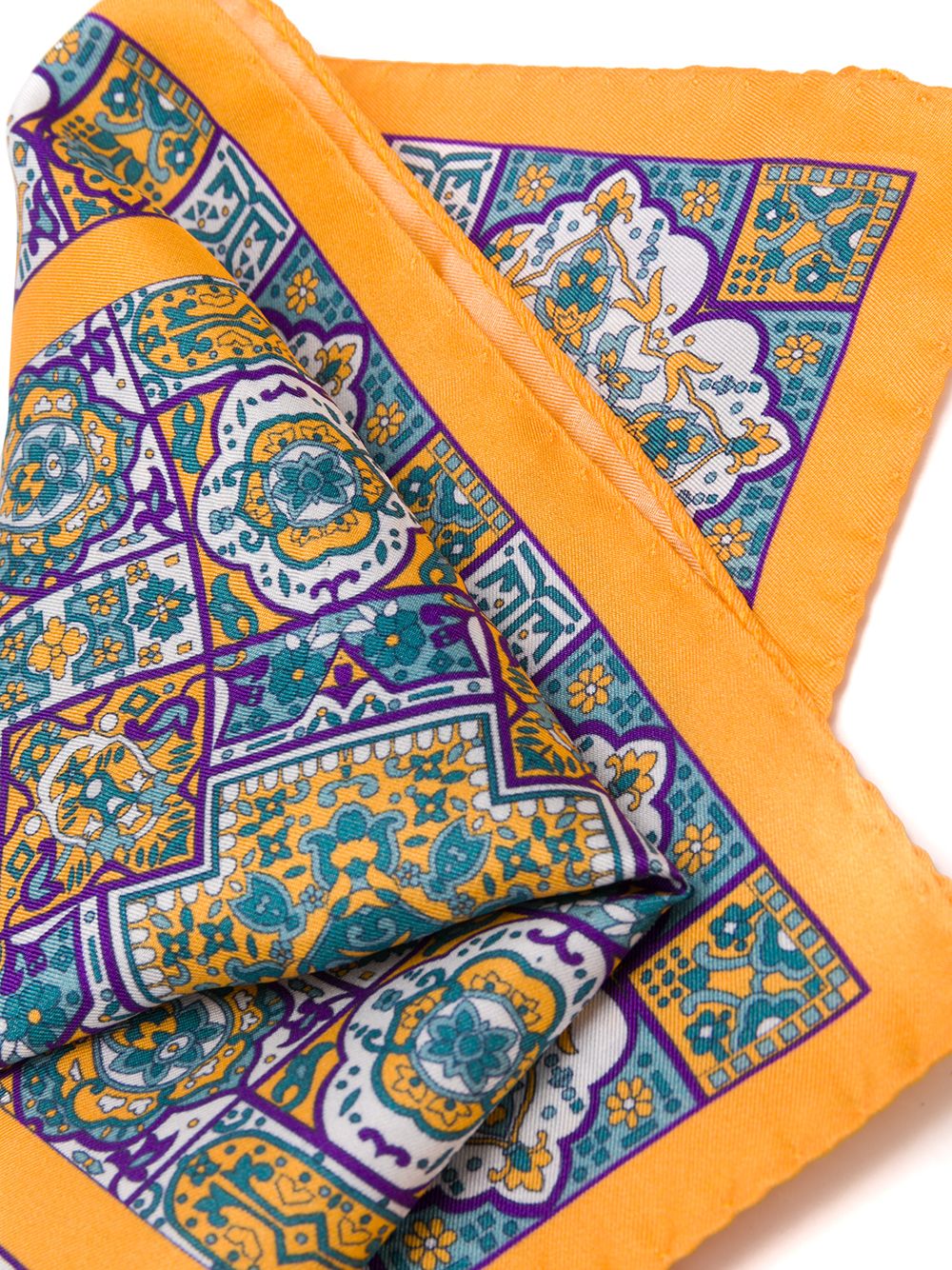 фото Eredi chiarini mosaic print foulard