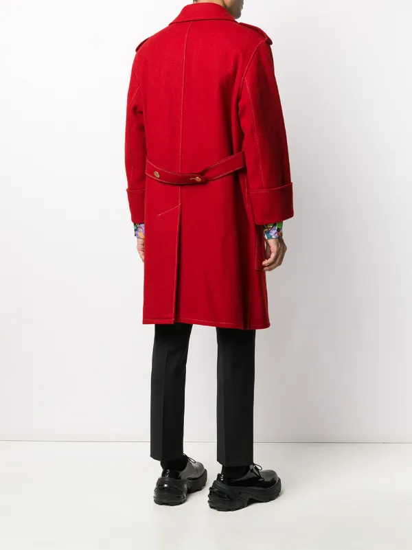 Jean Paul Gaultier Pre-Owned 1993 ミリタリーコート | レッド