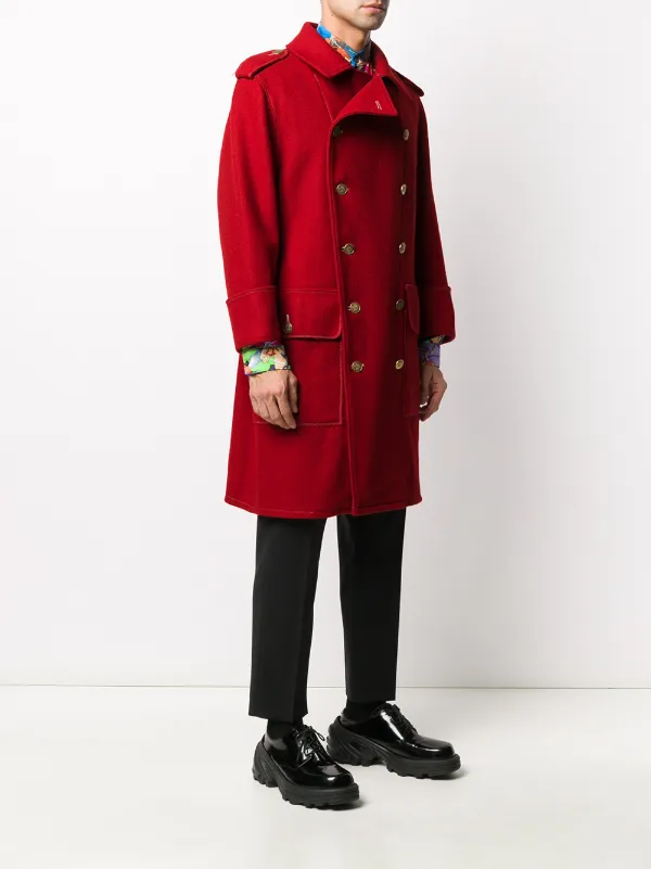 Jean Paul Gaultier Pre-Owned 1993 ミリタリーコート | レッド