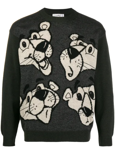 JC de Castelbajac Pre-Owned 1990s Pink Panther jumper