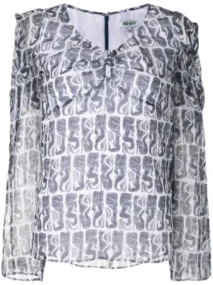 kenzo blusas xl