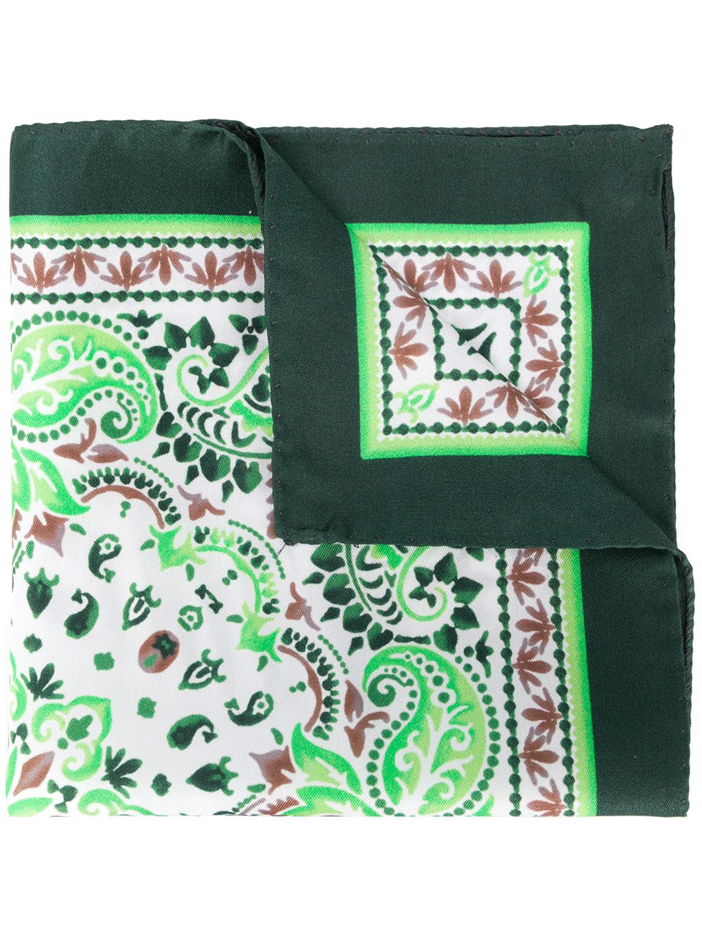 фото Eredi chiarini paisley-print square scarf