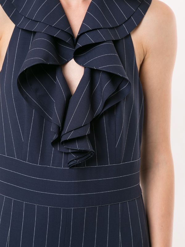 pinstripe playsuit