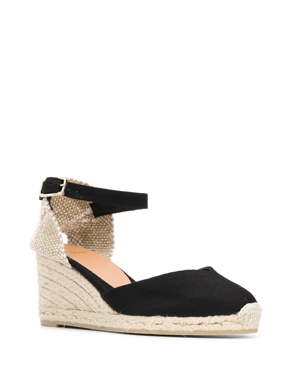 Castañer wedge espadrilles Black