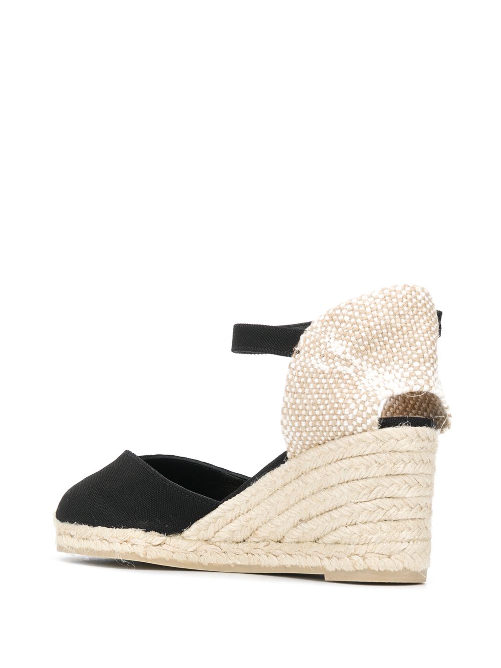 Castañer wedge espadrilles Black