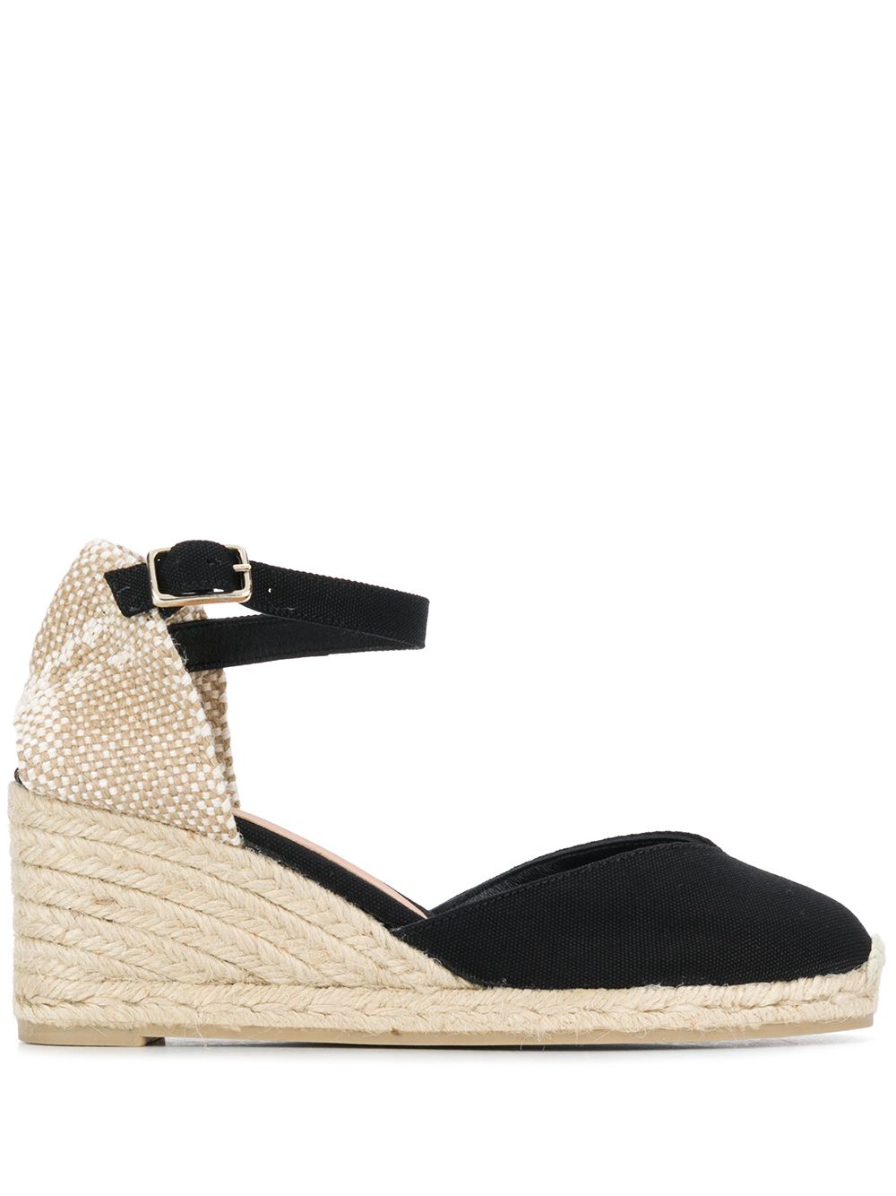 Castañer wedge espadrilles Black