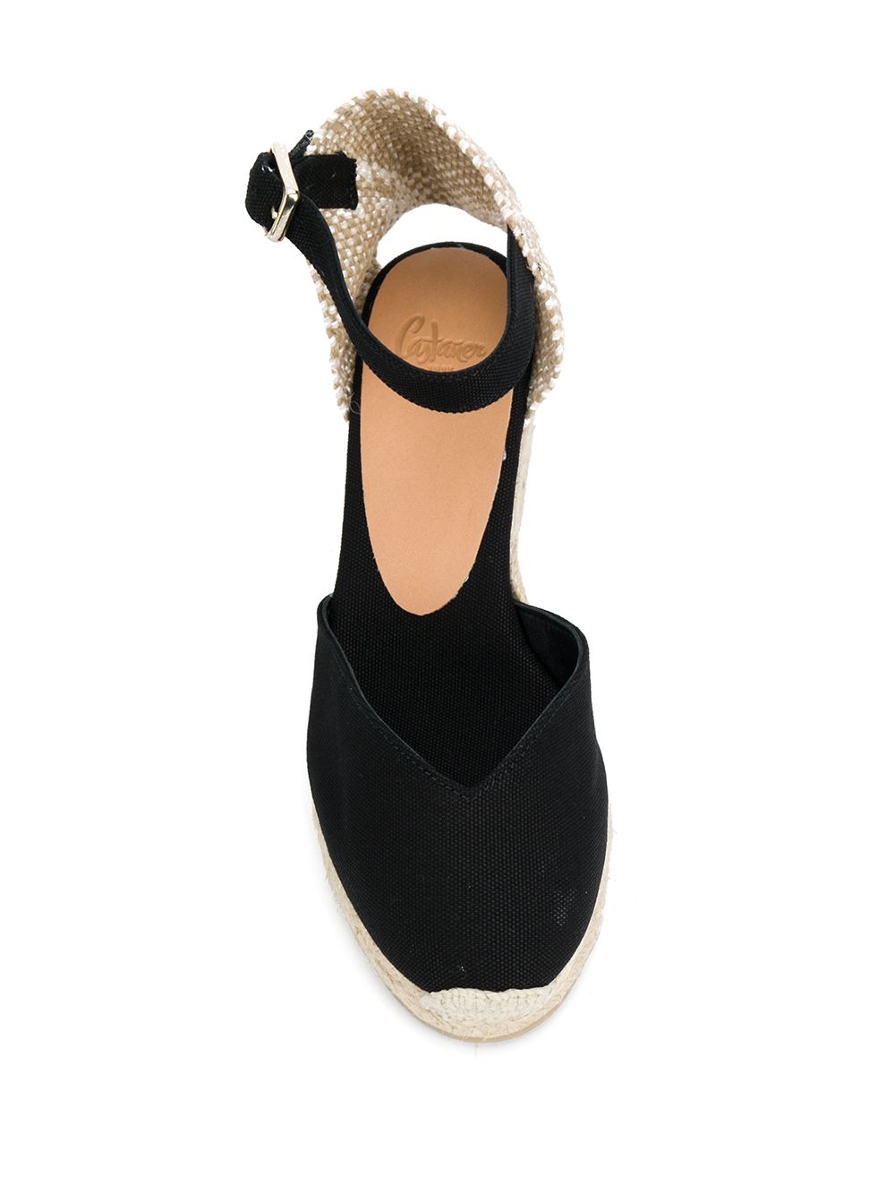 Castañer wedge espadrilles Black