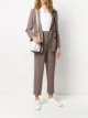 Image 2 of Peserico belted tapered trousers
