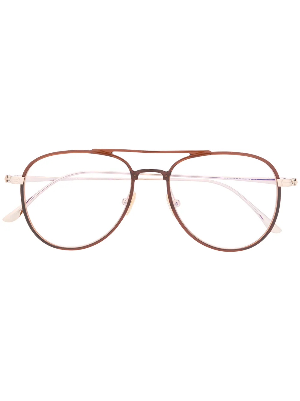 

TOM FORD Eyewear lentes con armazón estilo piloto - Azul