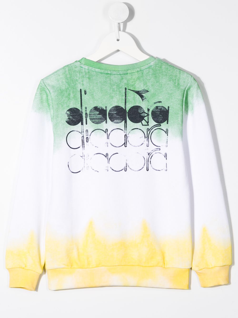 фото Diadora junior logo tie-dye sweatshirt