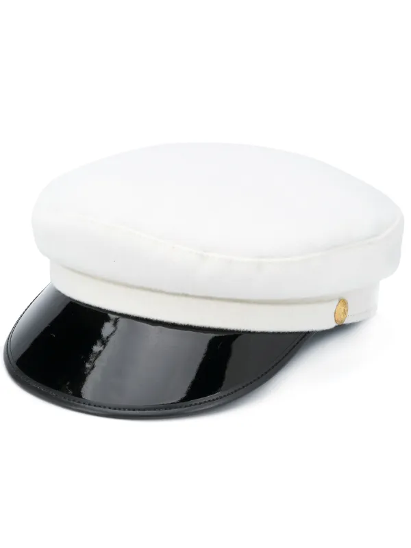 White greek fisherman hat Clearance