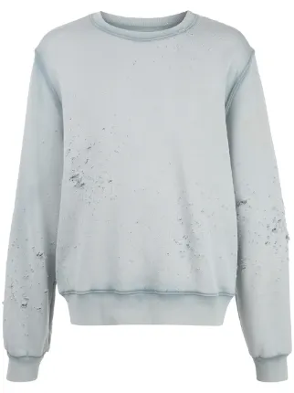 AMIRI Washed Shotgun Sweater - Farfetch