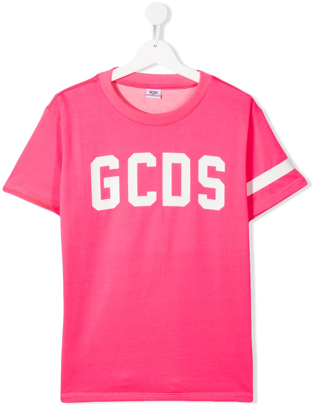 фото Gcds kids teen logo-print relaxed-fit t-shirt