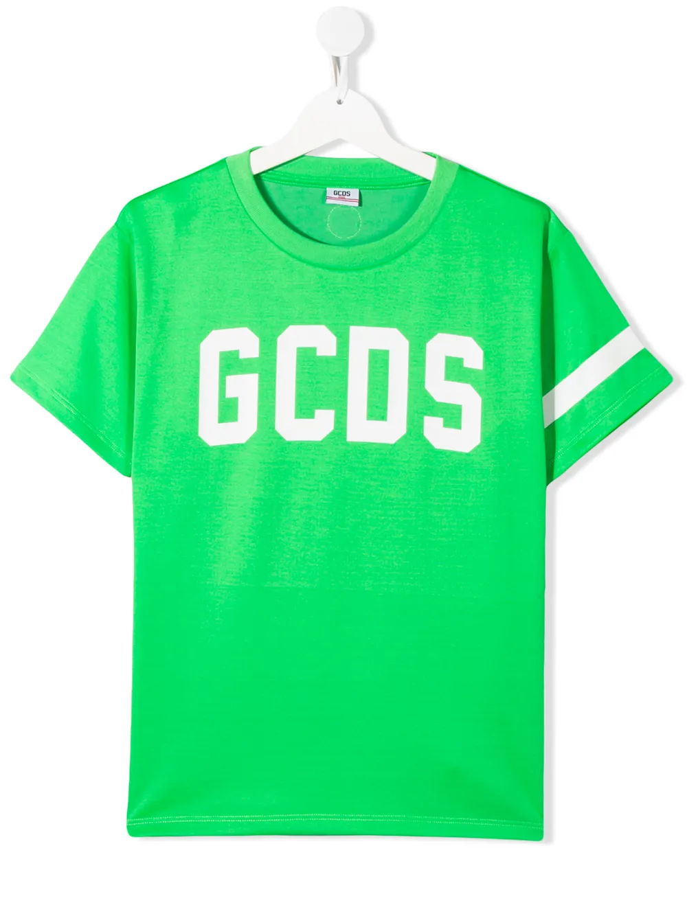 фото Gcds kids teen logo print t-shirt