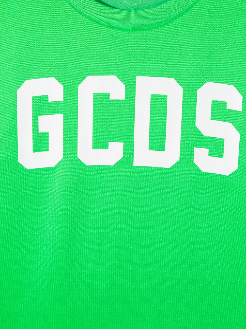 фото Gcds kids teen logo print t-shirt