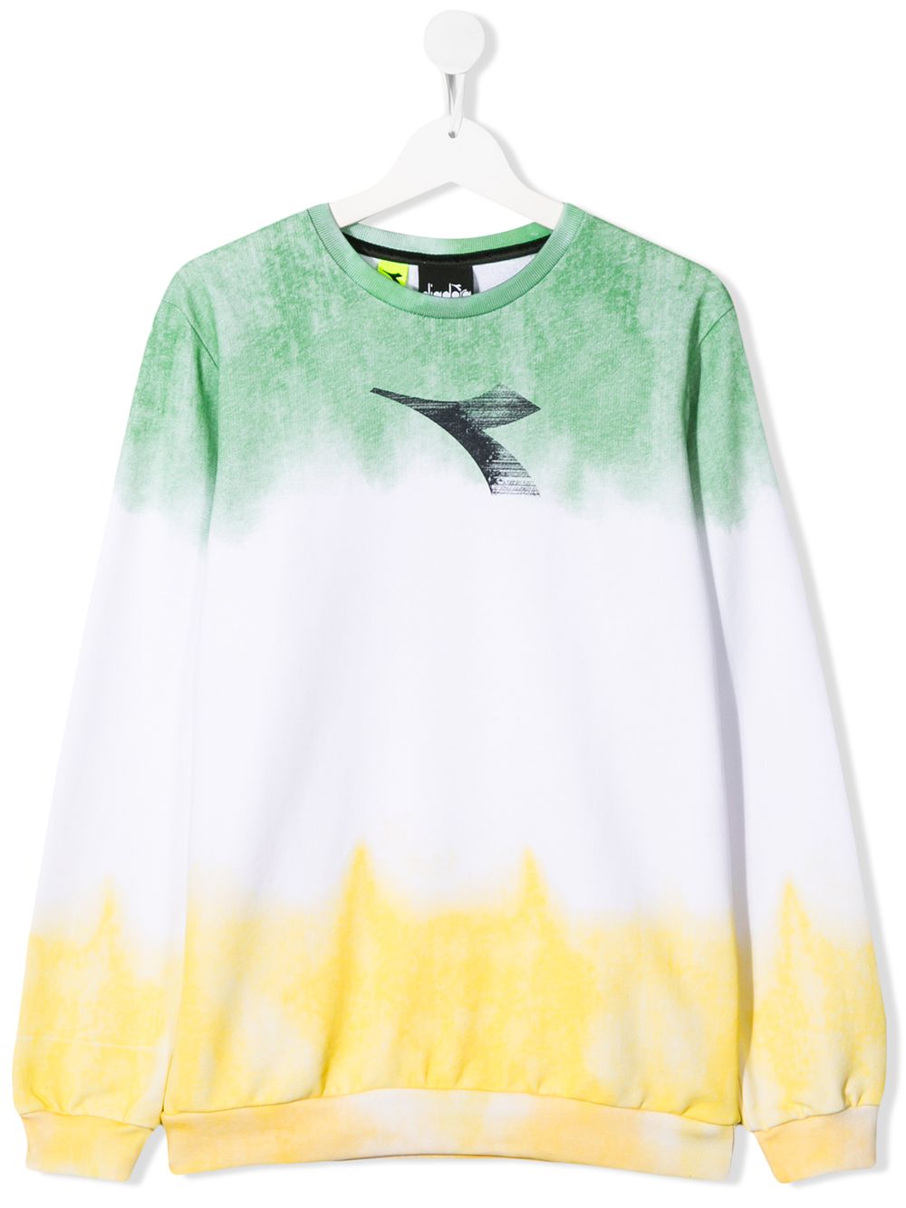 фото Diadora junior teen gradient logo print sweatshirt