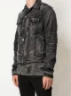 AMIRI Bandana MX2 distressed denim jacket