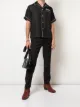 Image 2 of AMIRI Loving You satin pajama shirt