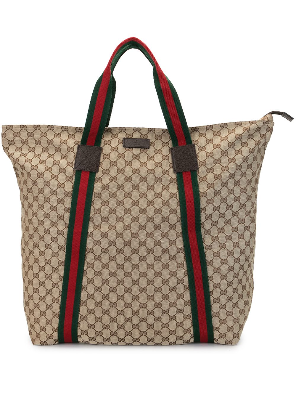 фото Gucci pre-owned сумка-тоут shelly line jumbo xl с монограммой gg