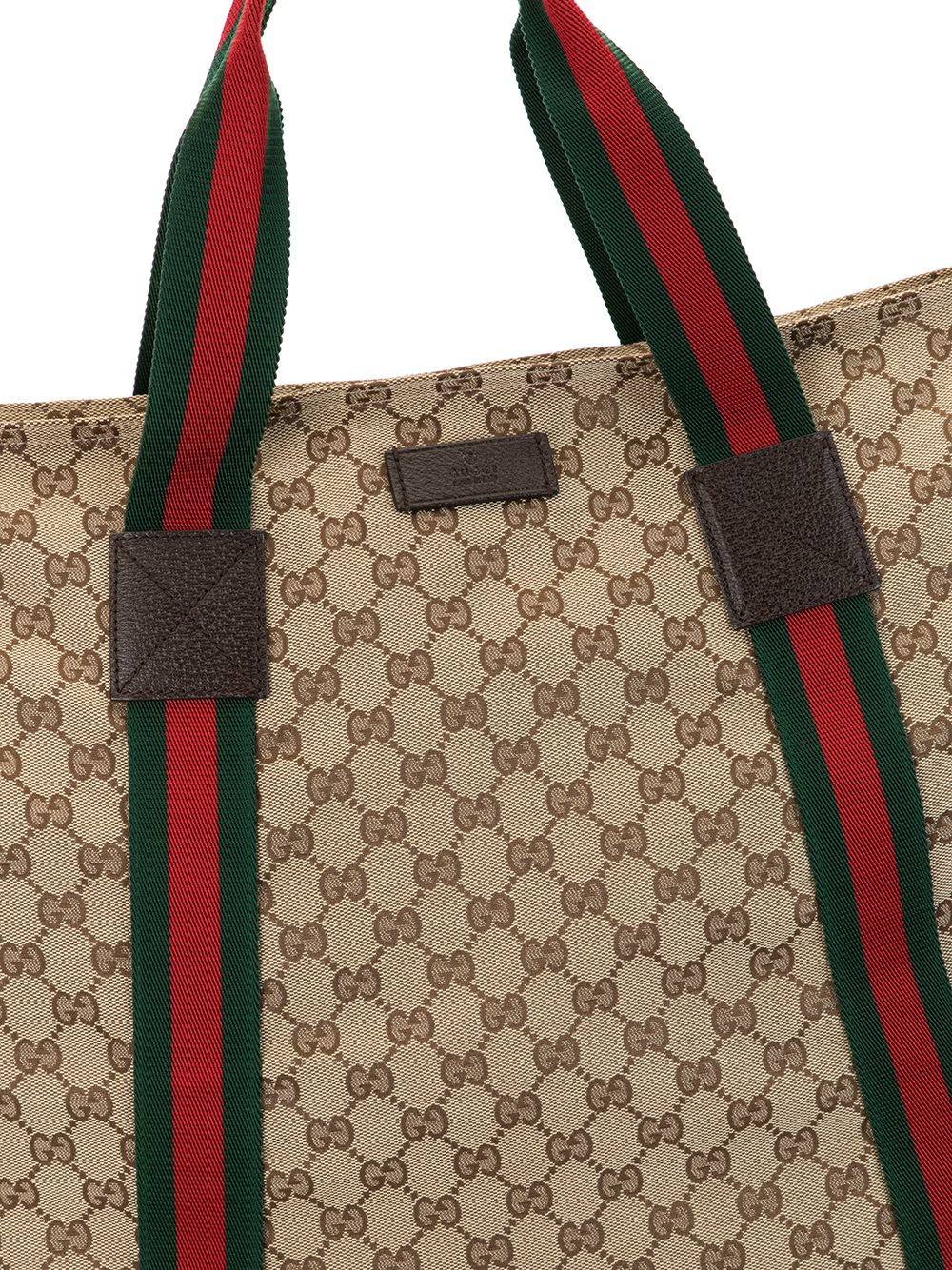 фото Gucci pre-owned сумка-тоут shelly line jumbo xl с монограммой gg