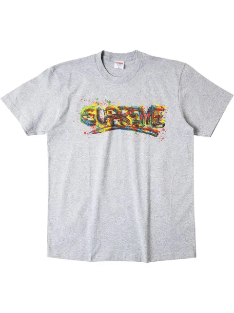 Supreme paint logo T-shirt