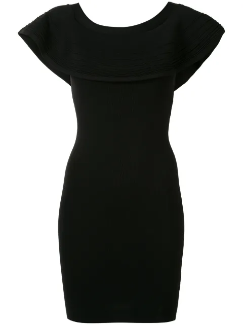Paule Ka vestido corto con hombros descubiertos