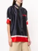 Victoria Victoria Beckham logo print blouse