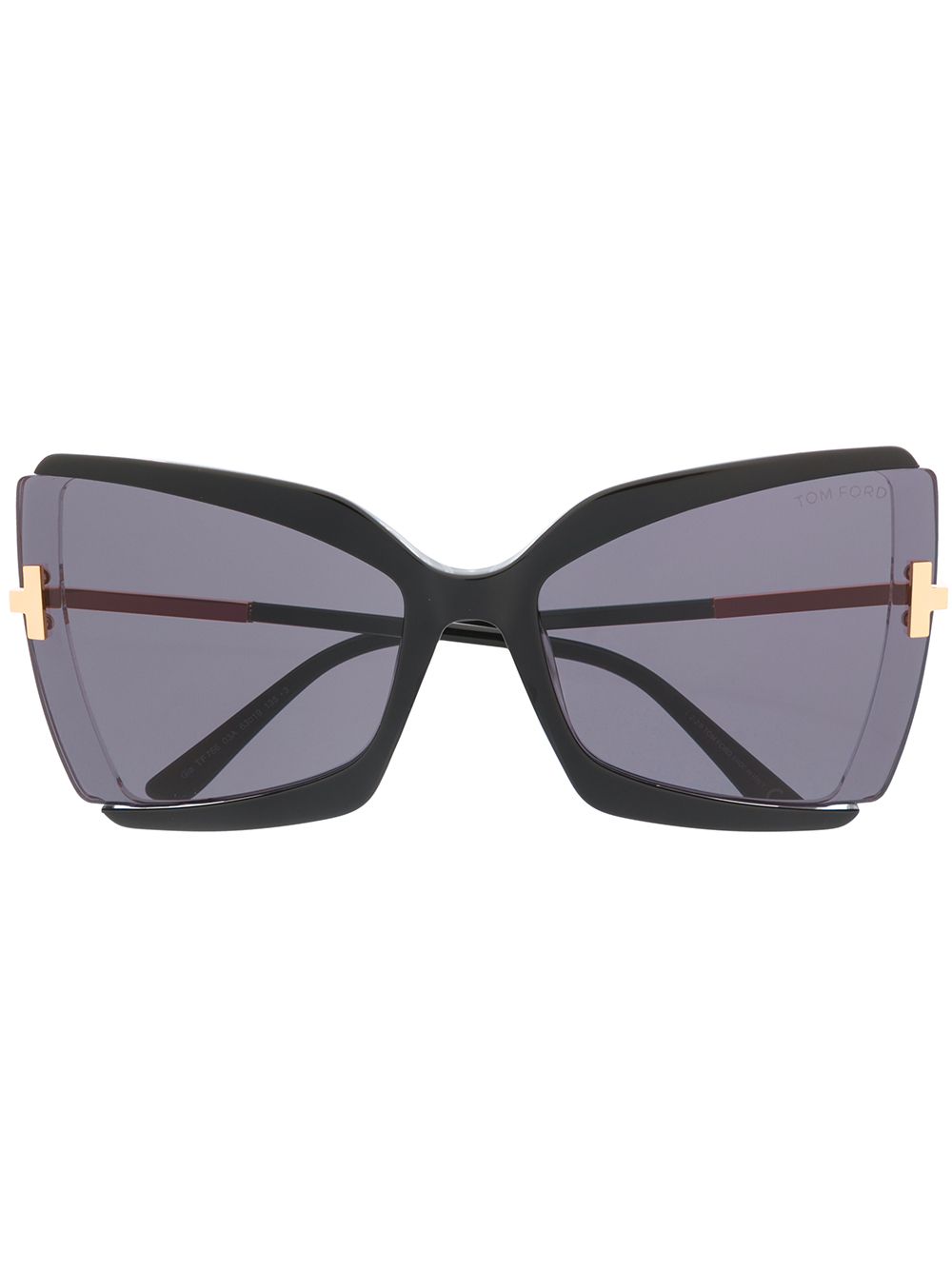 фото Tom ford eyewear солнцезащитные очки в квадратной оправе