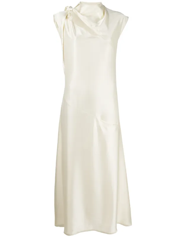jil sander maxi dress