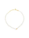 Anni Lu Stellar pearl-beaded anklet - Gold