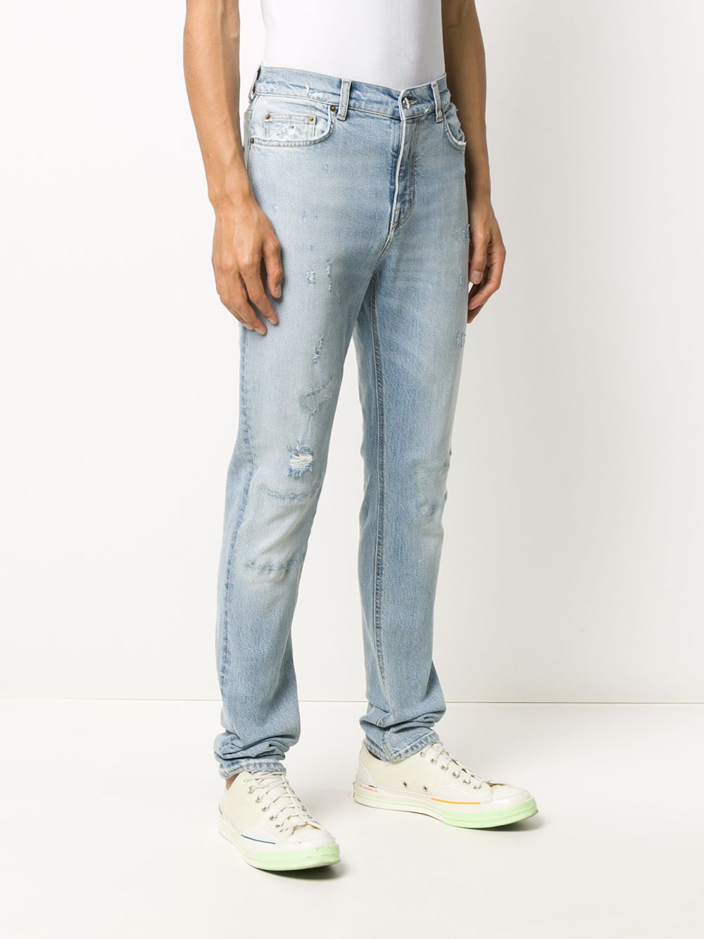 фото Buscemi джинсы кроя слим с эффектом потертости