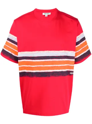 kenzo striped t shirt