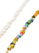 Anni Lu Alaia 18kt gold-plated pearl rainbo necklace