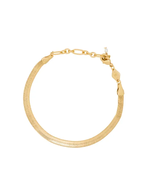 Anni Lu bracelet gourmette en or 18ct Snake Charmer 