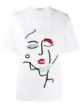 Image 1 of Ports 1961 abstract face T-shirt