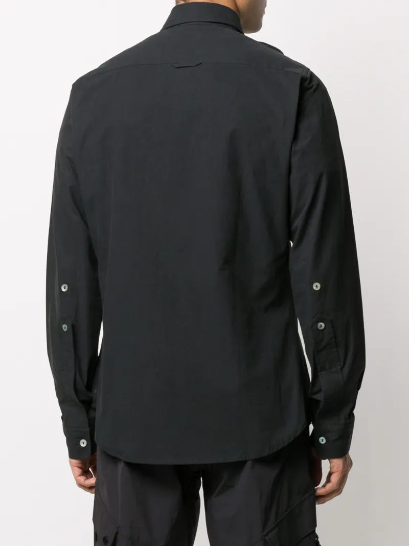 VIVIENNE WESTWOOD ANGLOMANIA PATCH EMBROIDERED SHIRT