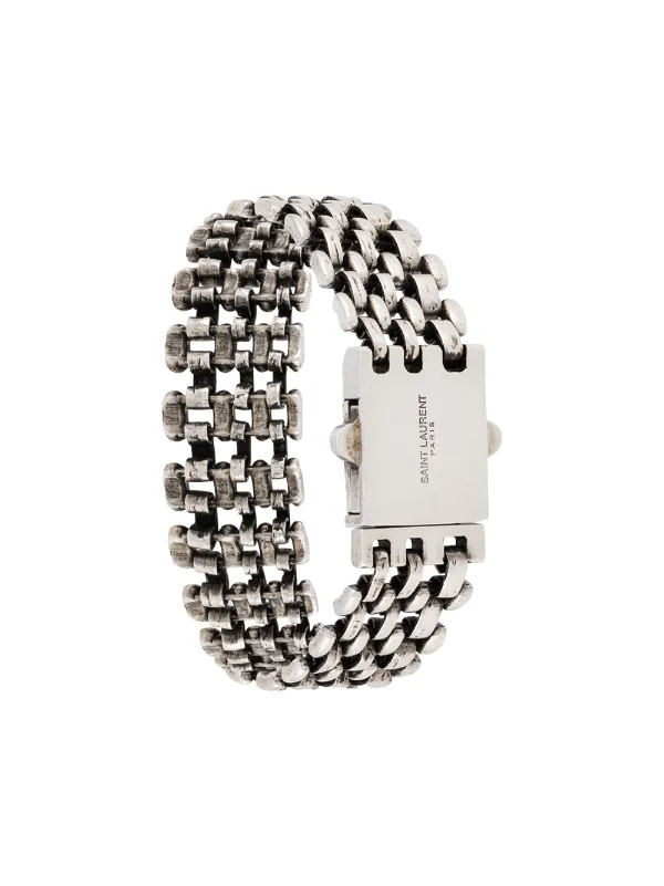 woven metal bracelet