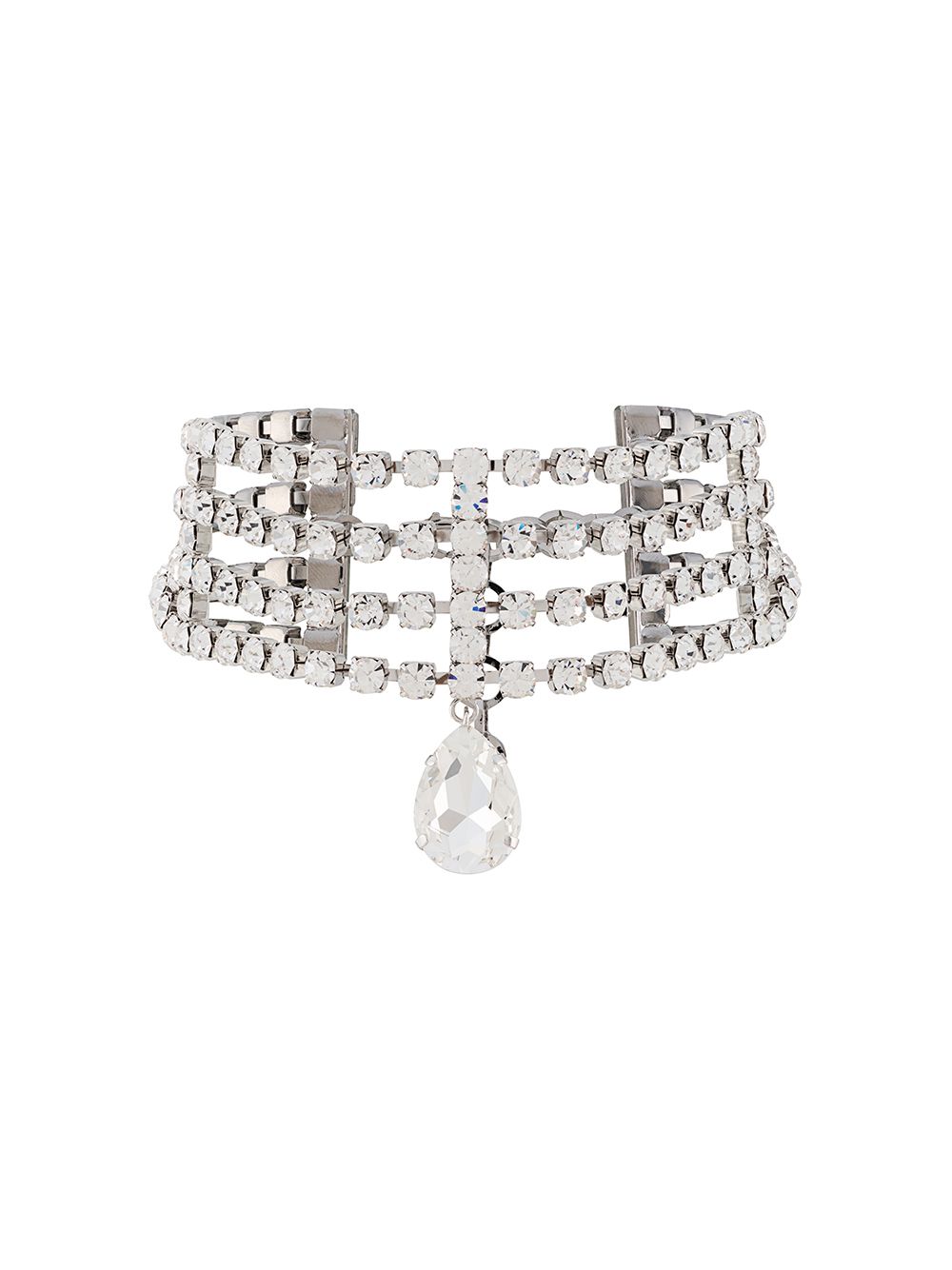 фото Alessandra rich crystal-embellished choker necklace