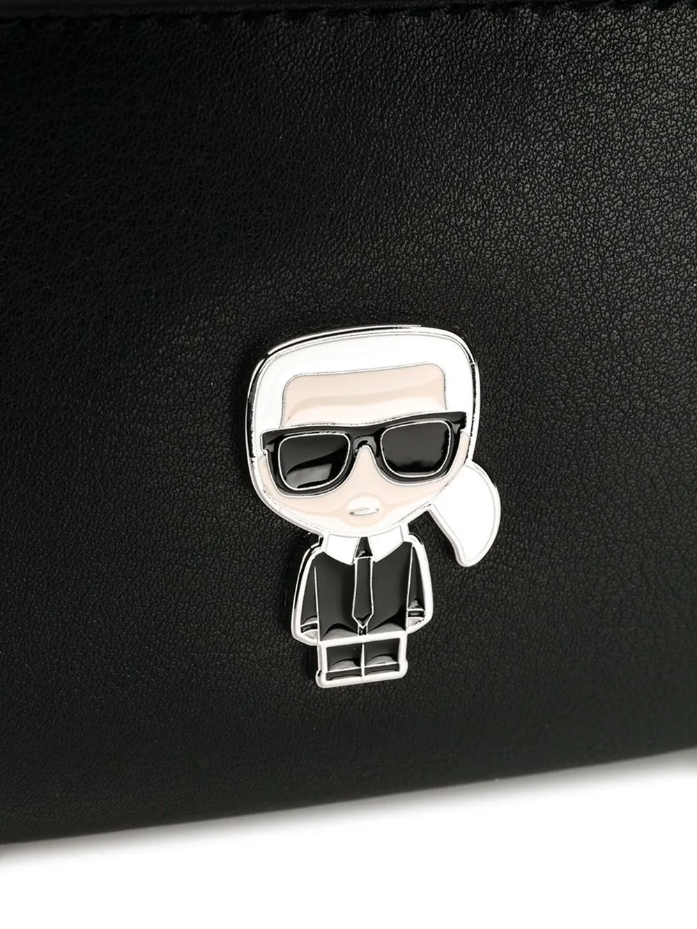 K/Ikonik metal pin backpack Karl Lagerfeld