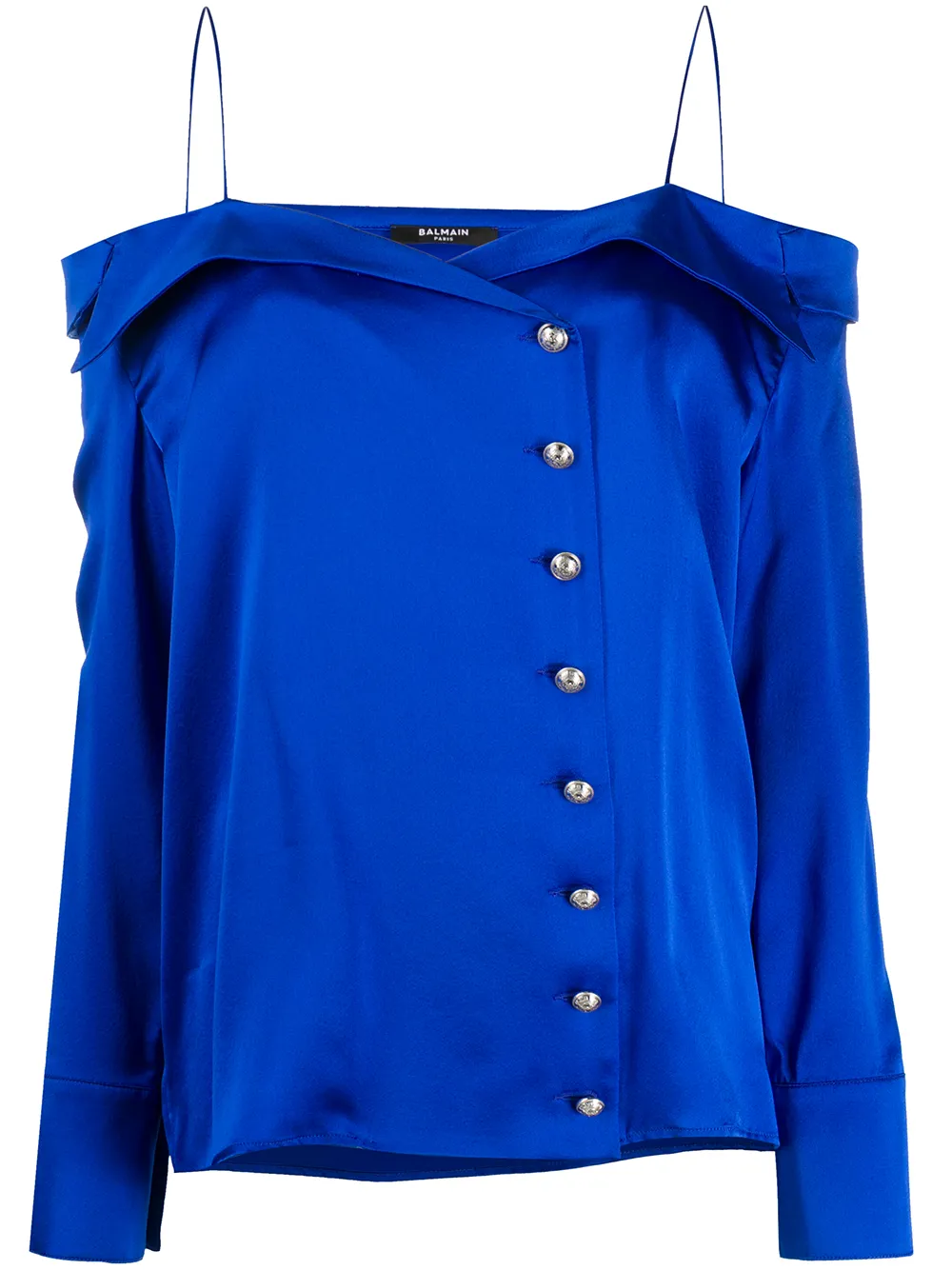 Balmain Schulterfreies Oberteil B2LuD iGFRi Balmain Schulterfreies Oberteil B2LuD iGFRi
