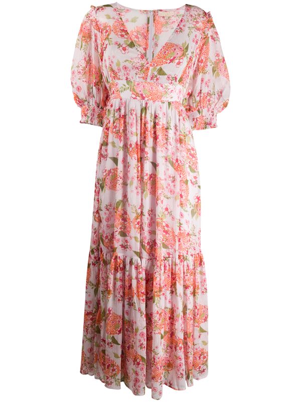 express floral maxi dress