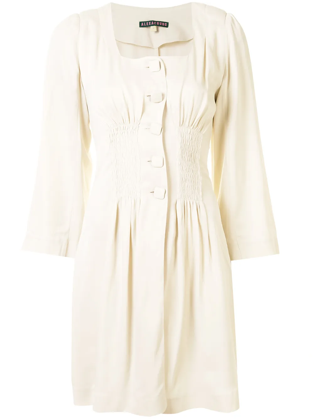 фото Alexa chung elasticated waist shirt dress